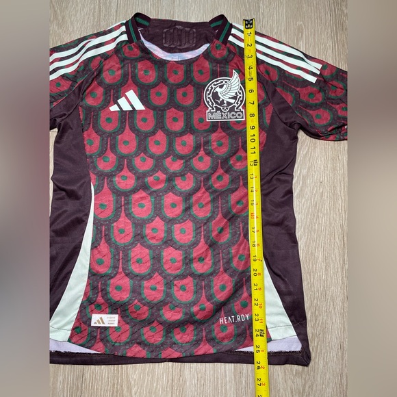 Adidas Mexico 2024 Authentic HEAT.RDY Home Soccer Jersey Size Men's Size SMALL - Picture 3 of 8